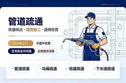 肥西管道疏通