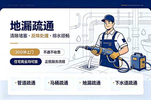 肥西地漏疏通