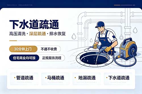 肥西下水道疏通