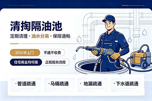 肥西清掏隔油池